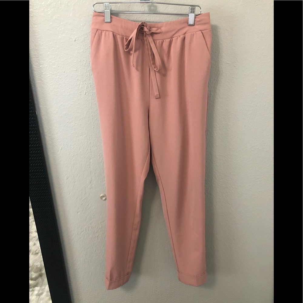 Pink dress pants